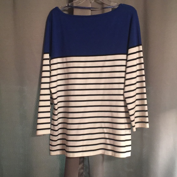 Neiman Marcus striped top - Picture 4 of 4